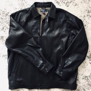 Polo by Ralph Lauren leather jacket